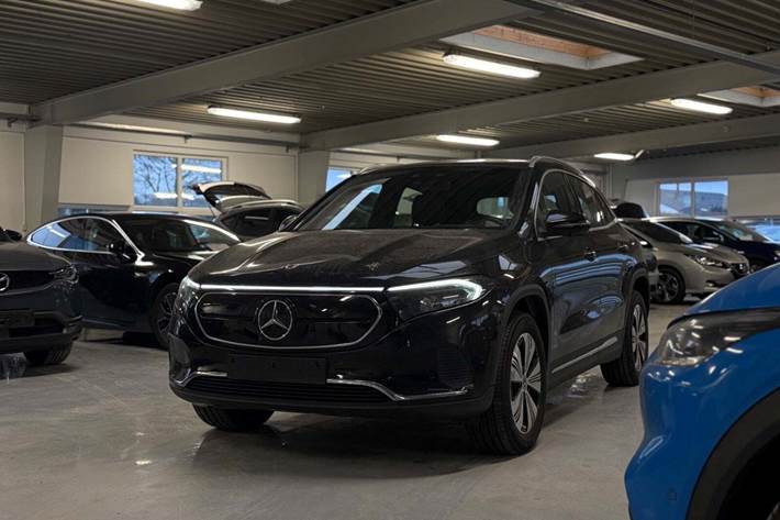 Sort Mercedes EQA250 fra 2021