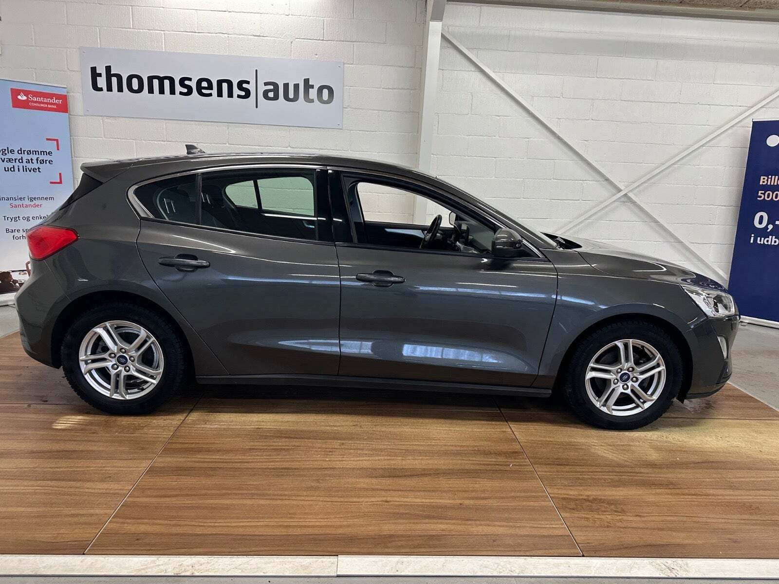 Grå Ford Focus fra 2020