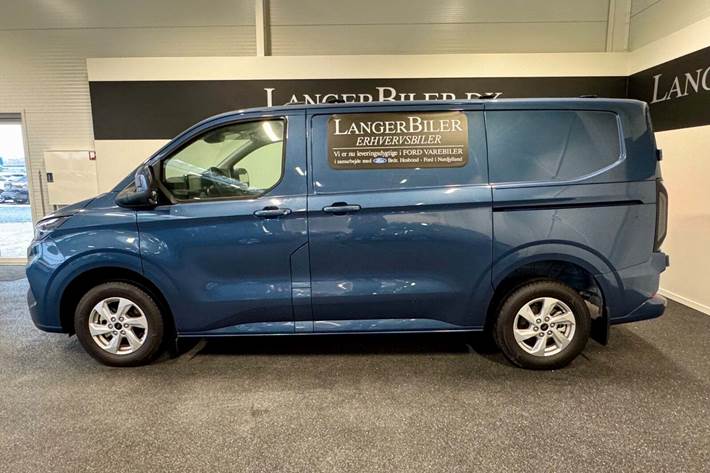 Blå Ford Transit Custom 300S fra 2025