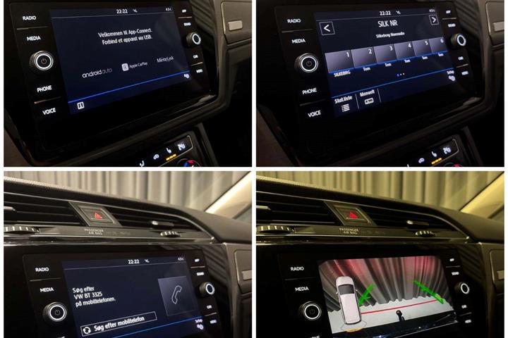 Sort VW Touran fra 2020