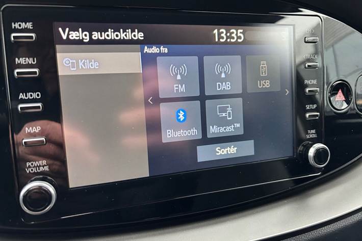 Sort Toyota Aygo X fra 2022