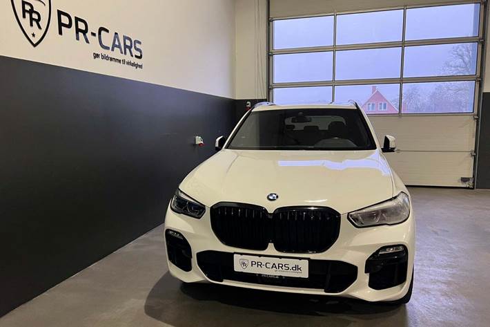 Hvid BMW X5 fra 2020
