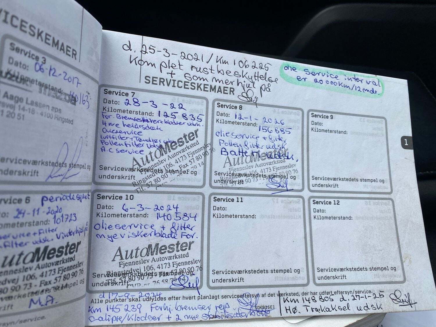 Sort Mitsubishi Space Star fra 2015