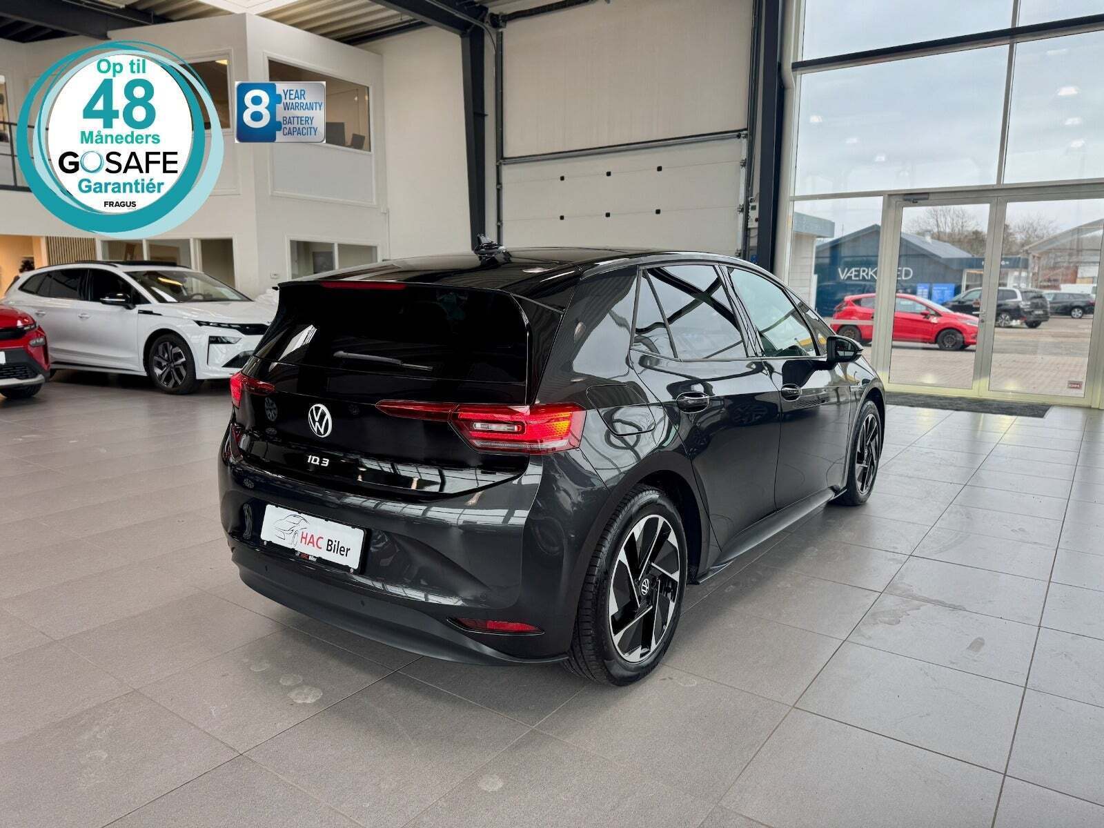 Grå VW ID.3 fra 2022