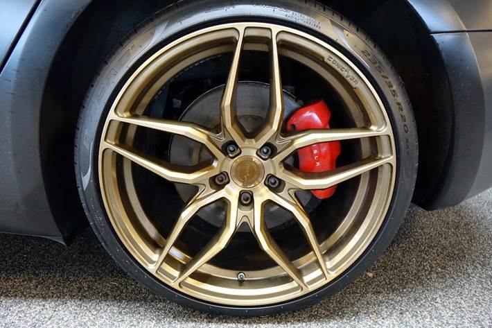 Sort Tesla Model 3 fra 2023