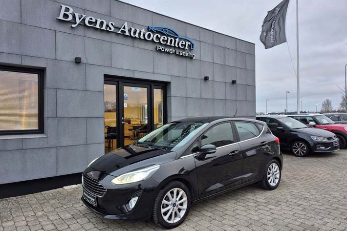 Sort Ford Fiesta fra 2020