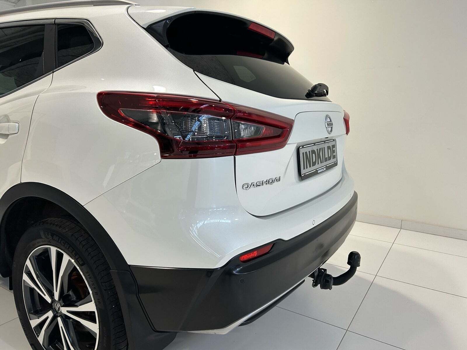 Hvid Nissan Qashqai fra 2021