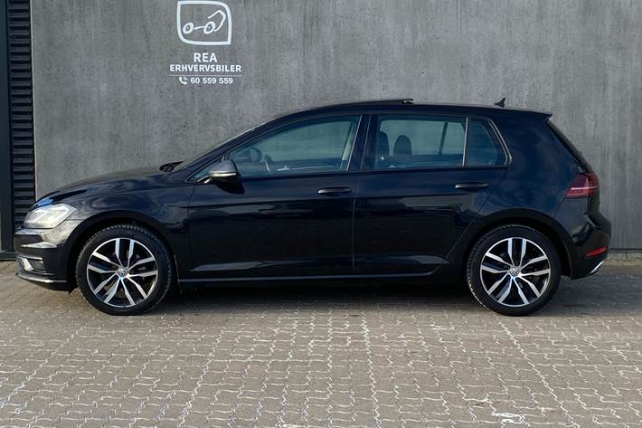 Sort VW Golf fra 2017