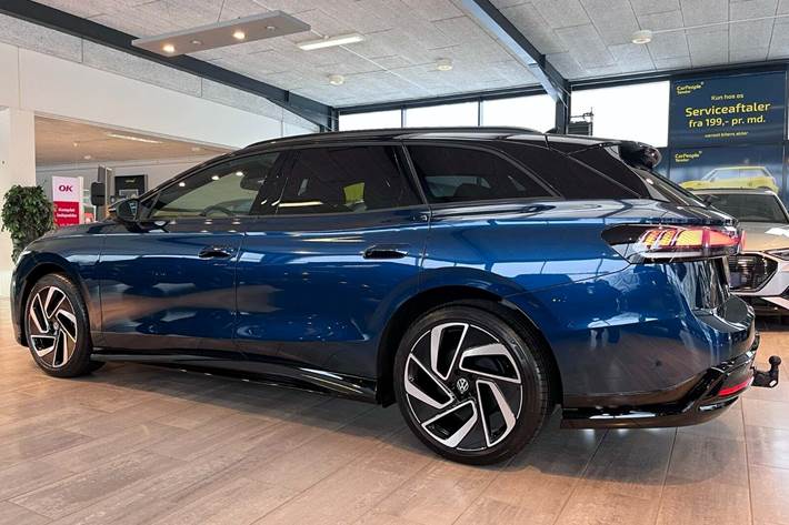 Blå VW ID.7 fra 2026