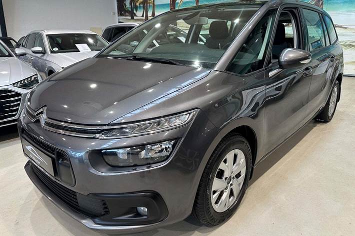 Grå Citroën Grand C4 Picasso fra 2018 set udefra