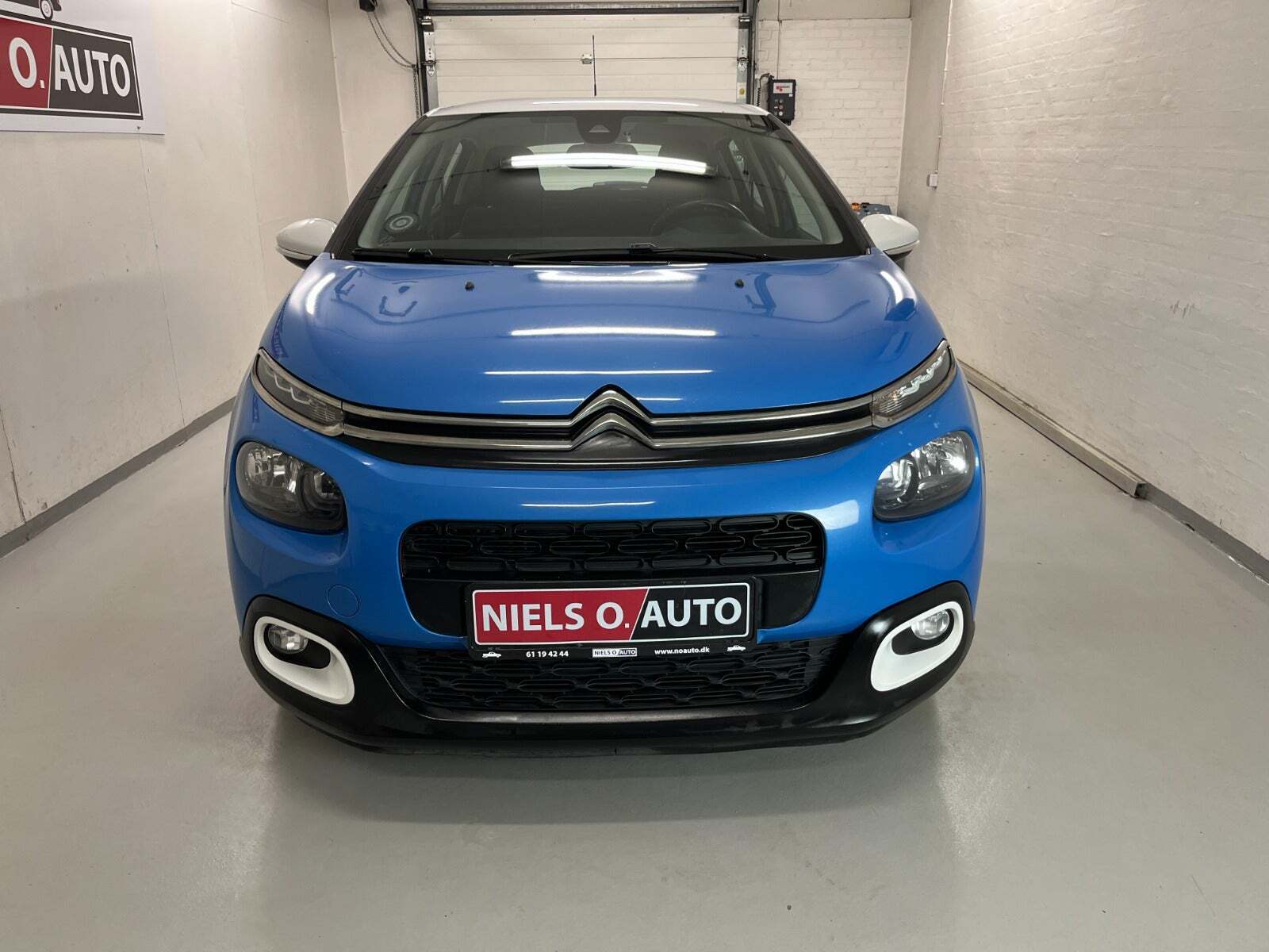 Blå Citroën C3 fra 2016