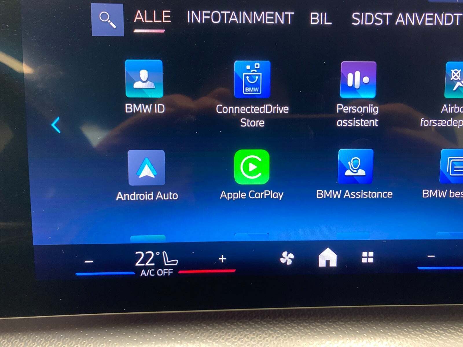 Sort BMW iX1 fra 2024