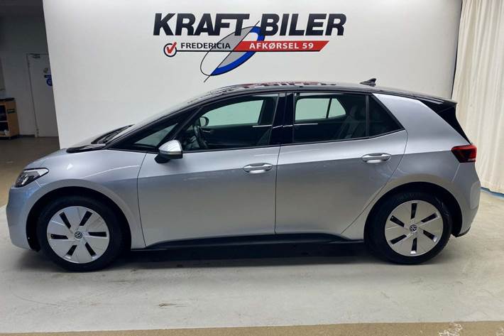 Sølv VW ID.3 fra 2021