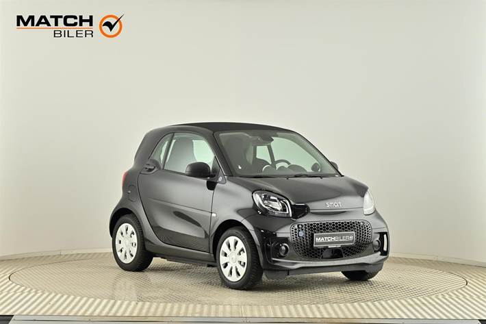 Sort Smart Fortwo fra 2021