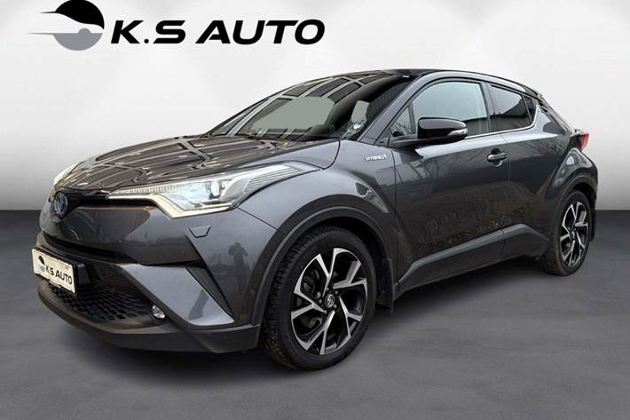 Sort Toyota C-HR fra 2019 set udefra
