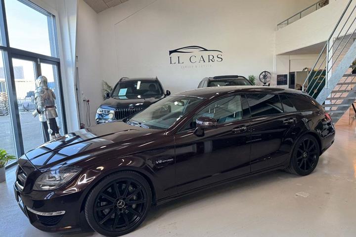Brun Mercedes CLS63 fra 2013
