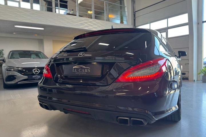 Brun Mercedes CLS63 fra 2013