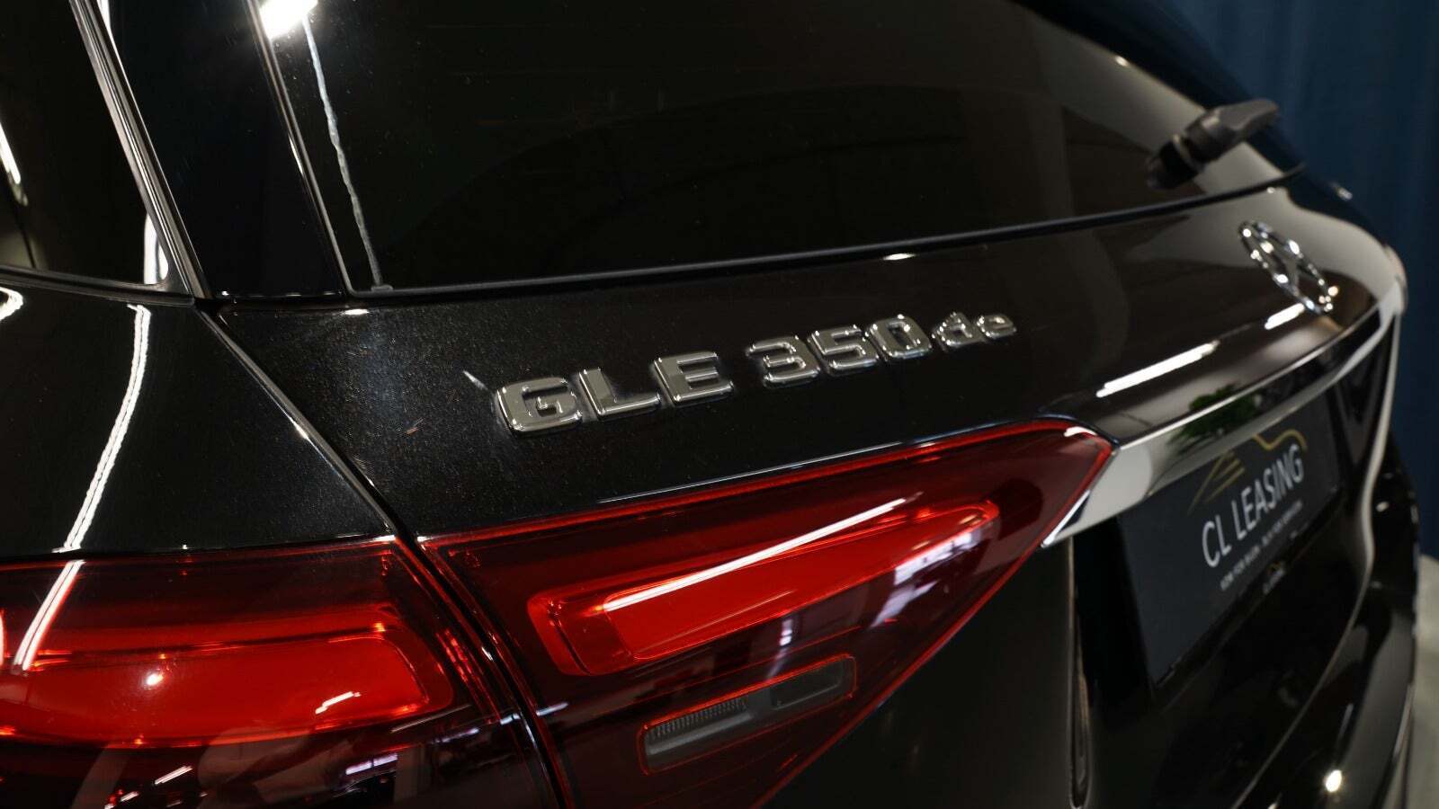 Sort Mercedes GLE350 de fra 2024