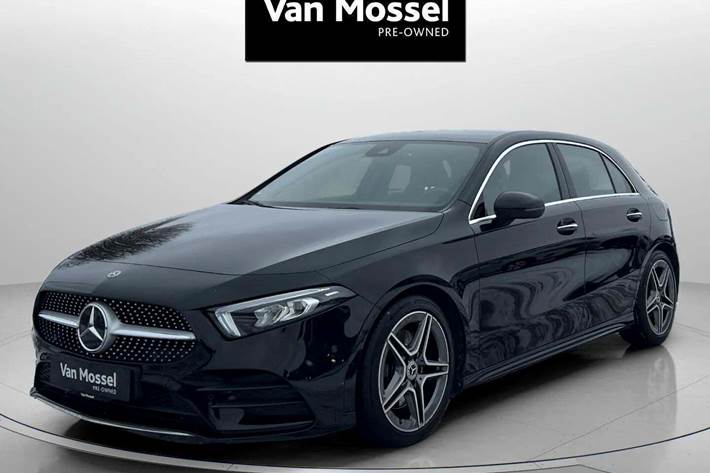 Sort Mercedes A220 d fra 2020 set udefra