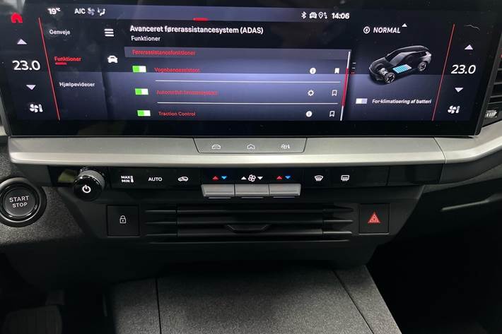 Sort Opel Grandland-e fra 2025