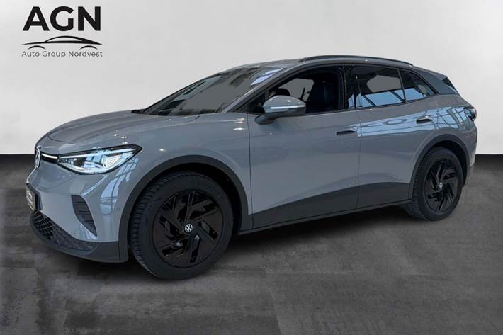 Grå VW ID.4 fra 2025 set udefra