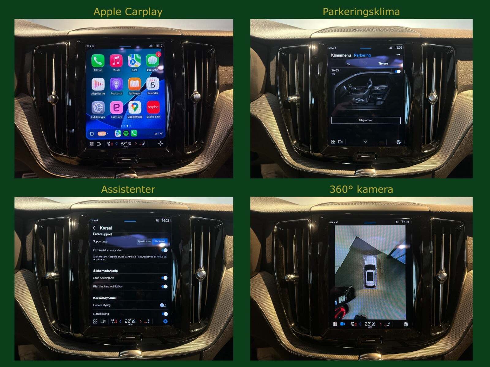 Grå Volvo XC60 fra 2021