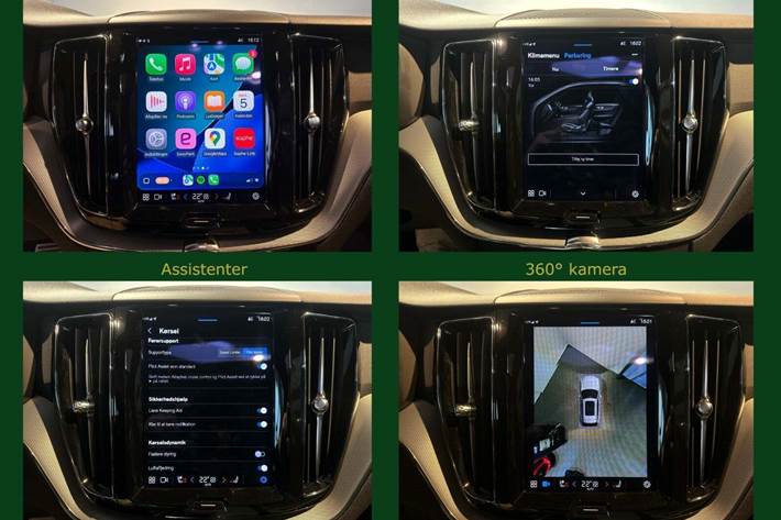 Grå Volvo XC60 fra 2021