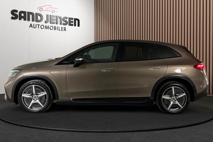 Brun Mercedes EQE350 SUV fra 2024