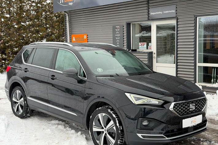 Sort Seat Tarraco fra 2021 set udefra