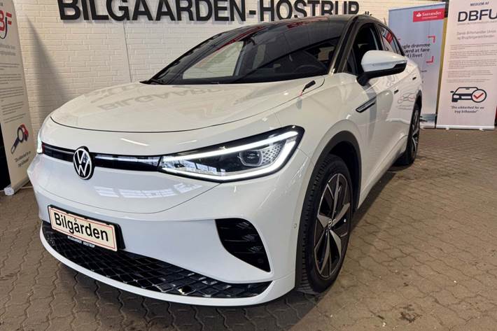 Hvid VW ID.5 fra 2022 set udefra