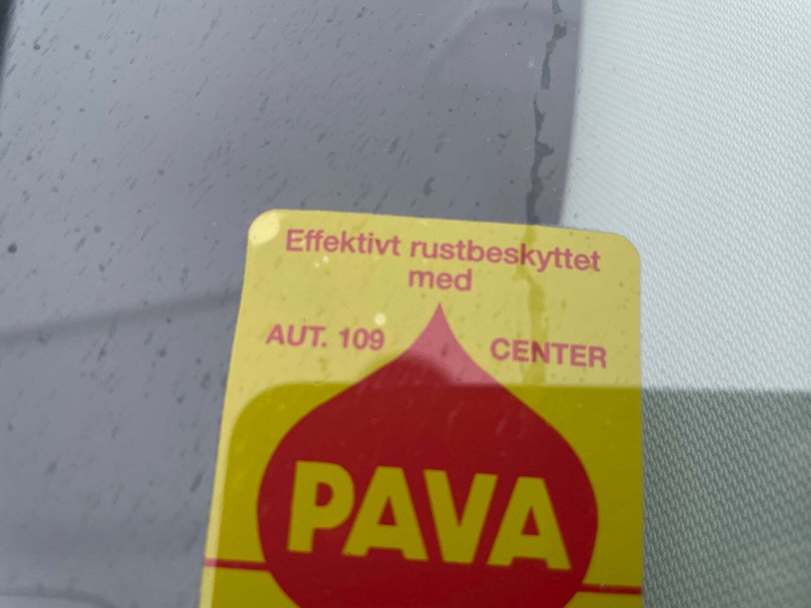 Blå Ford Fiesta fra 2021