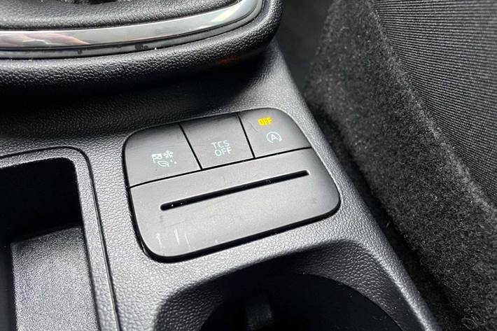 Blå Ford Fiesta fra 2022