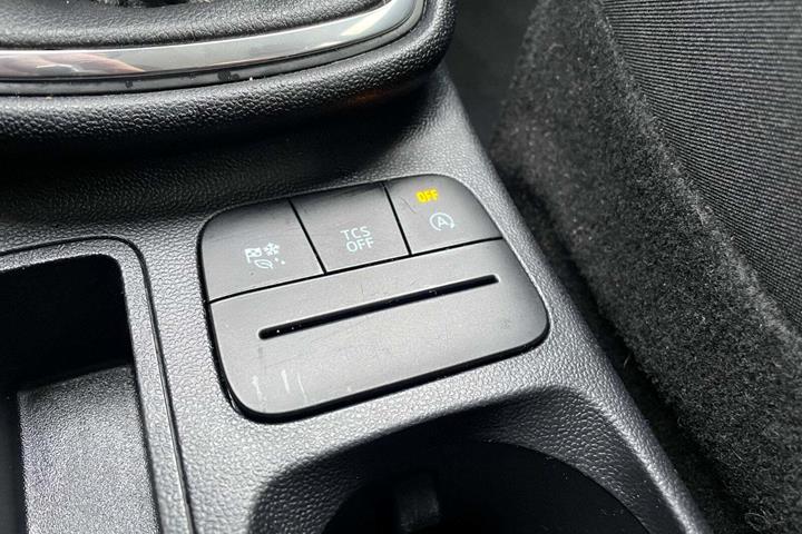 Blå Ford Fiesta fra 2022
