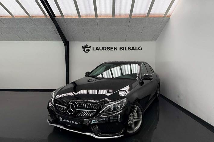 Sort Mercedes C220 d fra 2016