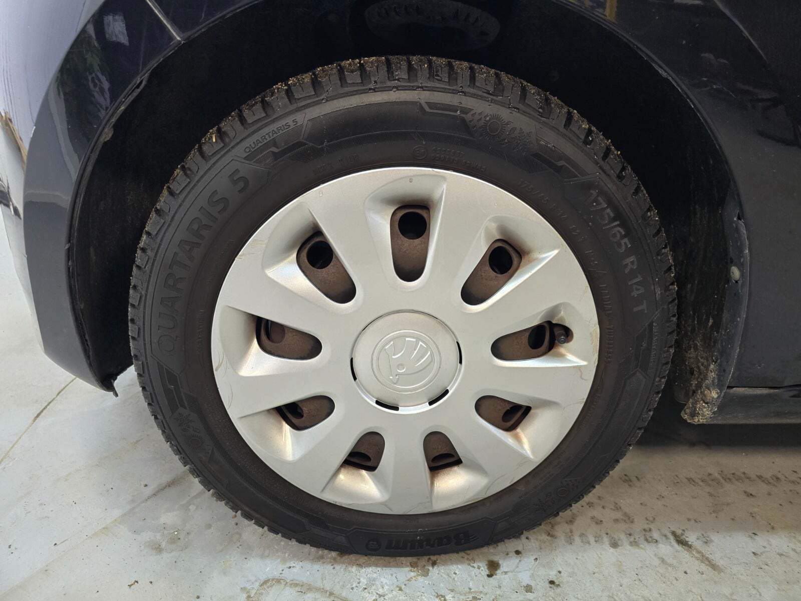 Sort Skoda Citigo fra 2013