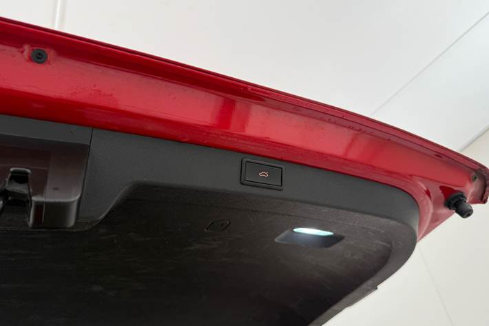 Rød Skoda Enyaq fra 2021