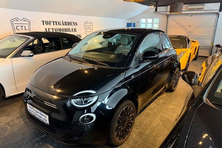 Sort Fiat 500e fra 2023