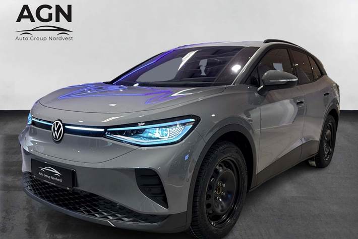 Grå VW ID.4 fra 2026 set udefra