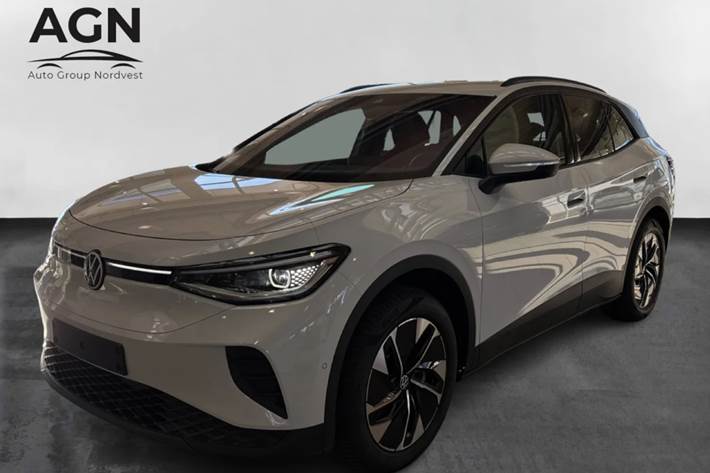 Hvid VW ID.4 fra 2026 set udefra