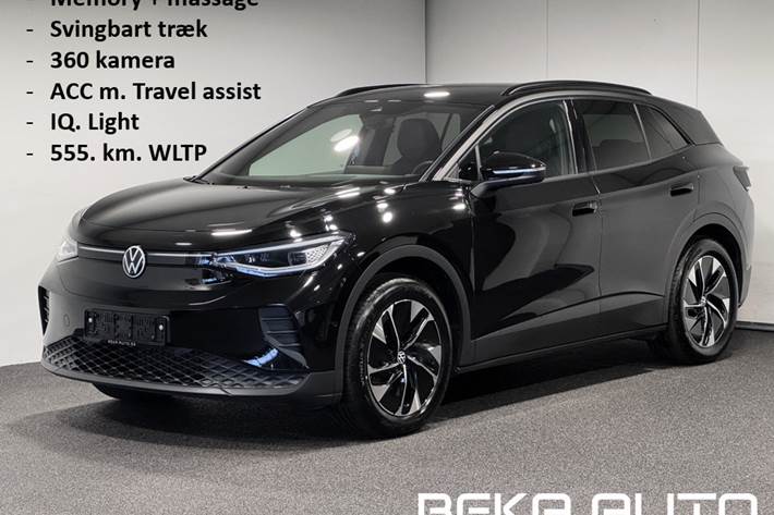 Sort VW ID.4 fra 2025 set udefra