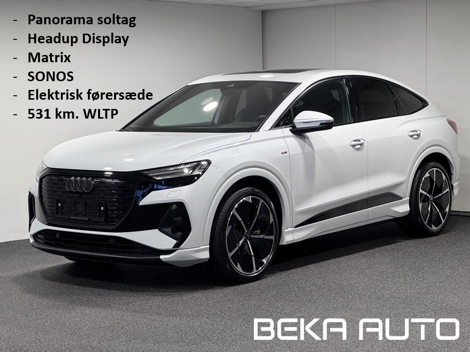 Audi Q4 e-tron 45 S-line Sportback