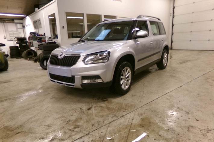 undefined Skoda Yeti Outdoor fra 2017 set udefra