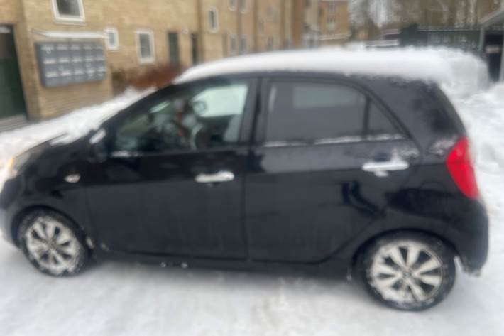 Sort Kia Picanto fra 2015