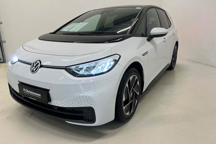 Hvid VW ID.3 fra 2022