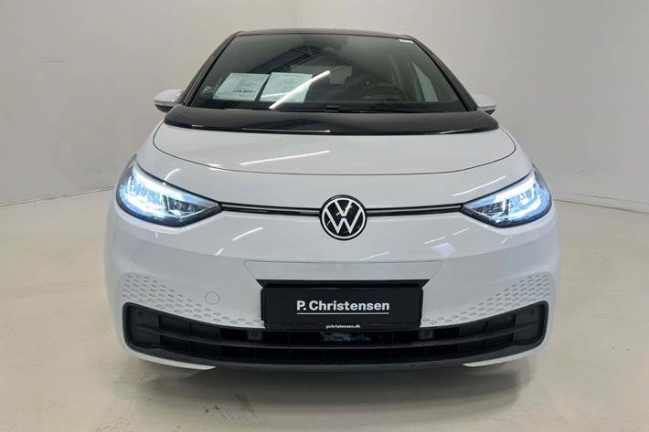Hvid VW ID.3 fra 2022