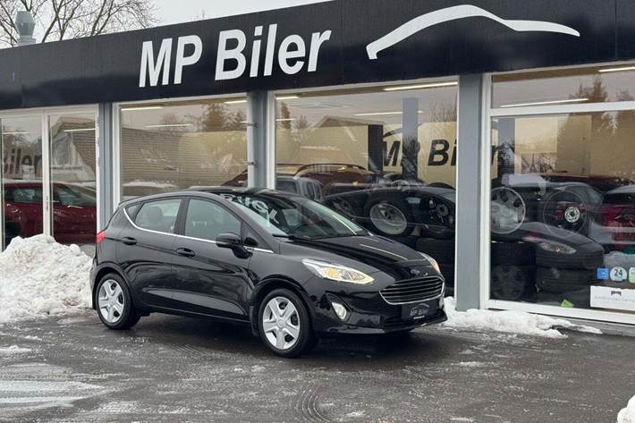 Sort Ford Fiesta fra 2019