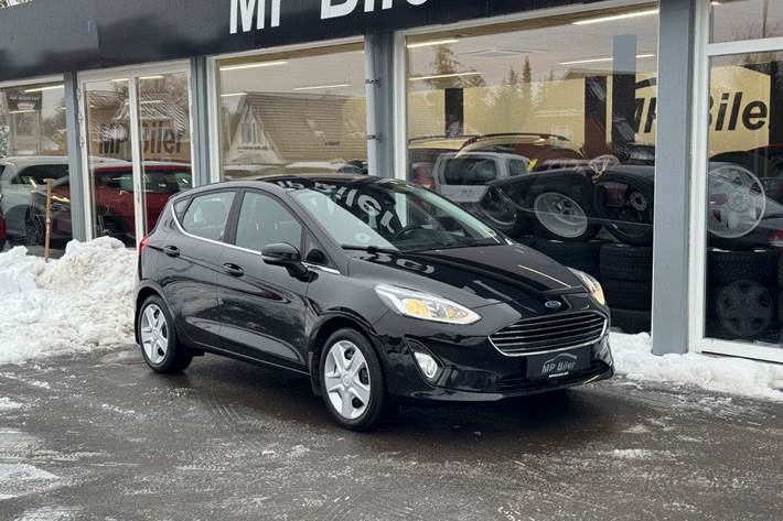 Sort Ford Fiesta fra 2019