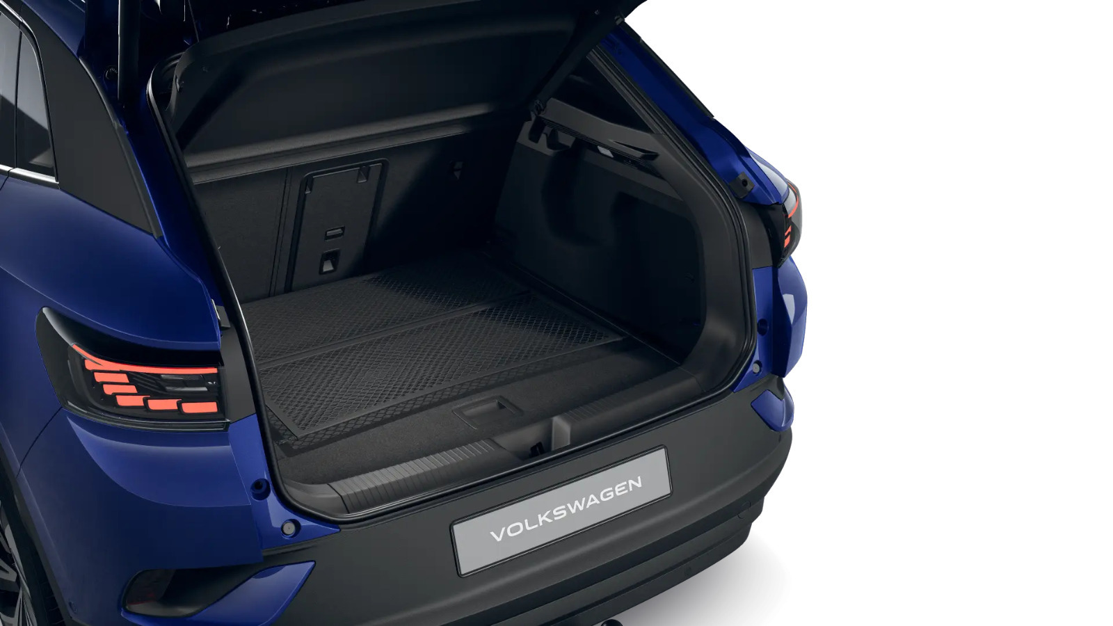 Blå VW ID.4 fra 2025