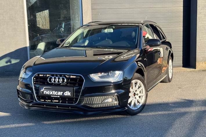undefined Audi A4 fra 2015 set udefra