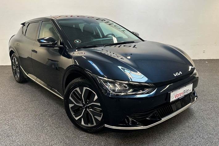 Blå Kia EV6 fra 2023